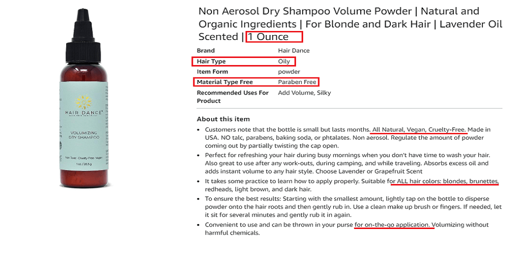 13. Non Aerosol Dry Shampoo Volume Powder