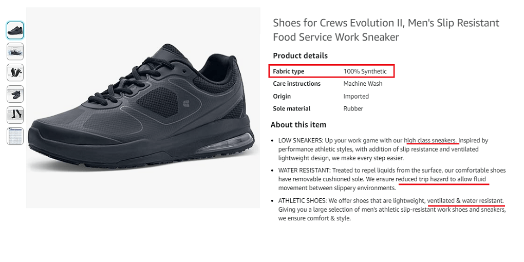 14. Shoes for Crews Evolution II