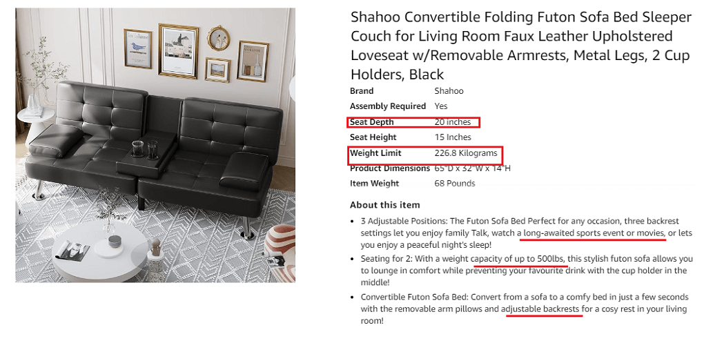 18. Shahoo Convertible Folding