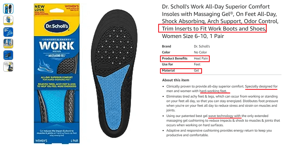 Dr. Scholl's Work All-Day S