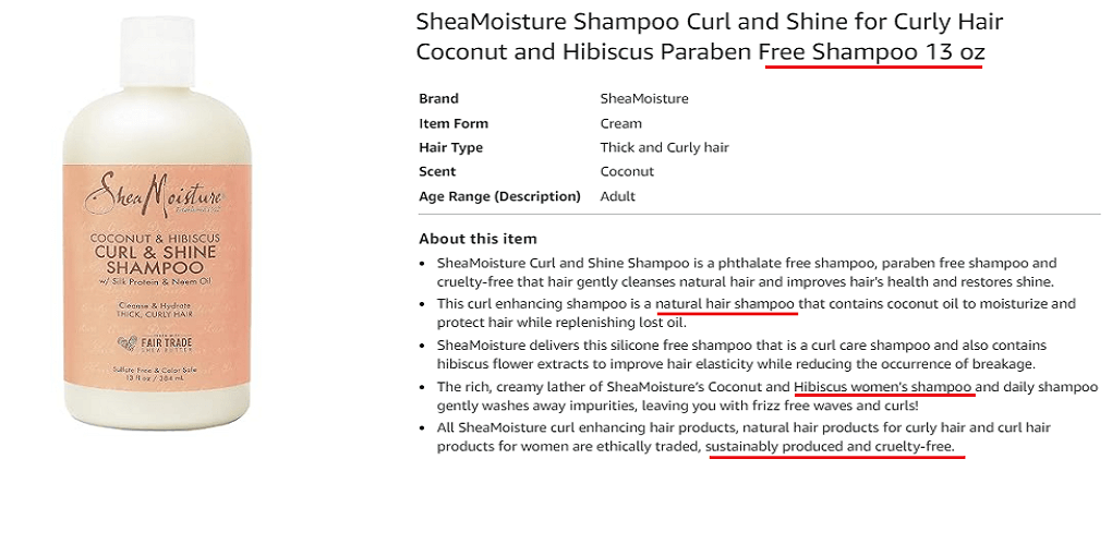 8. SheaMoisture Curl and Shine Shampoo