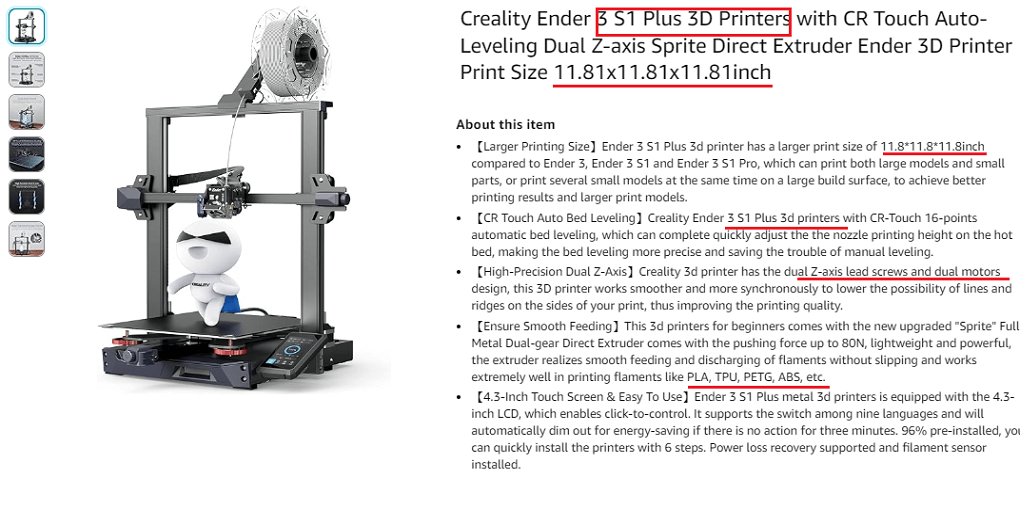 9. Creality Ender 3 Max Neo 3D Printer
